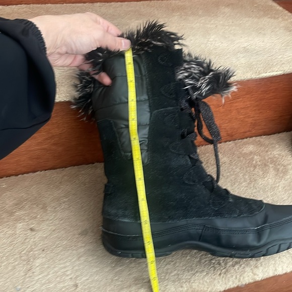 THE NORTH FACE Women’s Leather And Suede Boots Size 9 In Excellent Condition - Picture 13 of 13